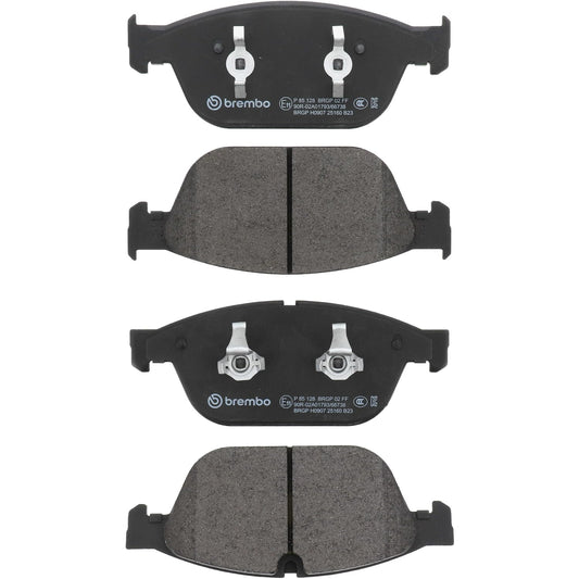 BREMBO P85128 Brembo P85128 Low-Met Front Disc Brake Pad Set AUDI OE# 4H0698151E