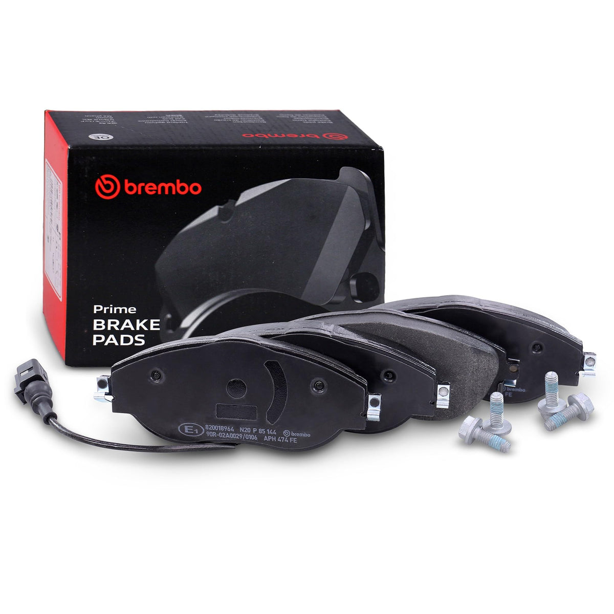 BREMBO P85144 Brembo P85144 Low-Met Front Disc Brake Pad Set AUDI/VW OE# 8V0698151C