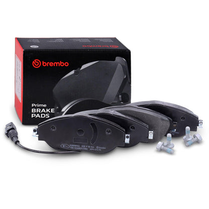 BREMBO P85144 Brembo P85144 Low-Met Front Disc Brake Pad Set AUDI/VW OE# 8V0698151C
