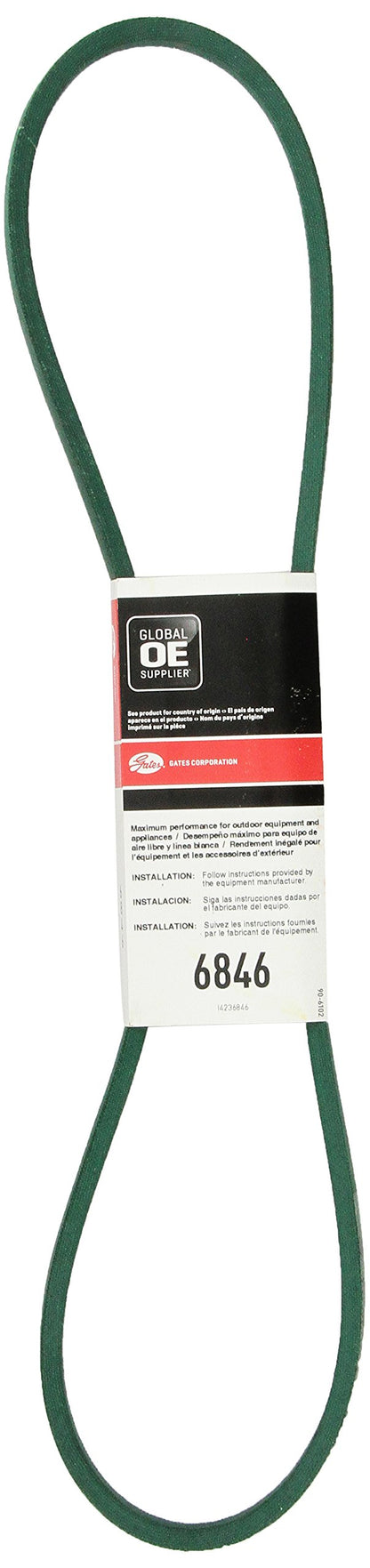 Gates 6846 Powe Rated Fhp Medium Horse Power V Belt