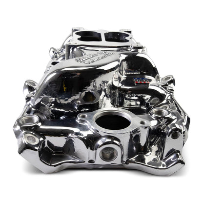 EDELBROCK 2161-CP Edelbrock - INTAKE MANIFOLD, BB CHEVY 396-454 OVAL PORT, PERFORMER, CHROME PLASMA COATED (2161-CP)