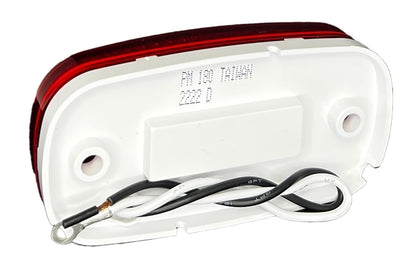 RV DESIGNER L903 RV Designer L903-4.13" x 2" Red Oblong Reflex LED Marker/Clearance Light