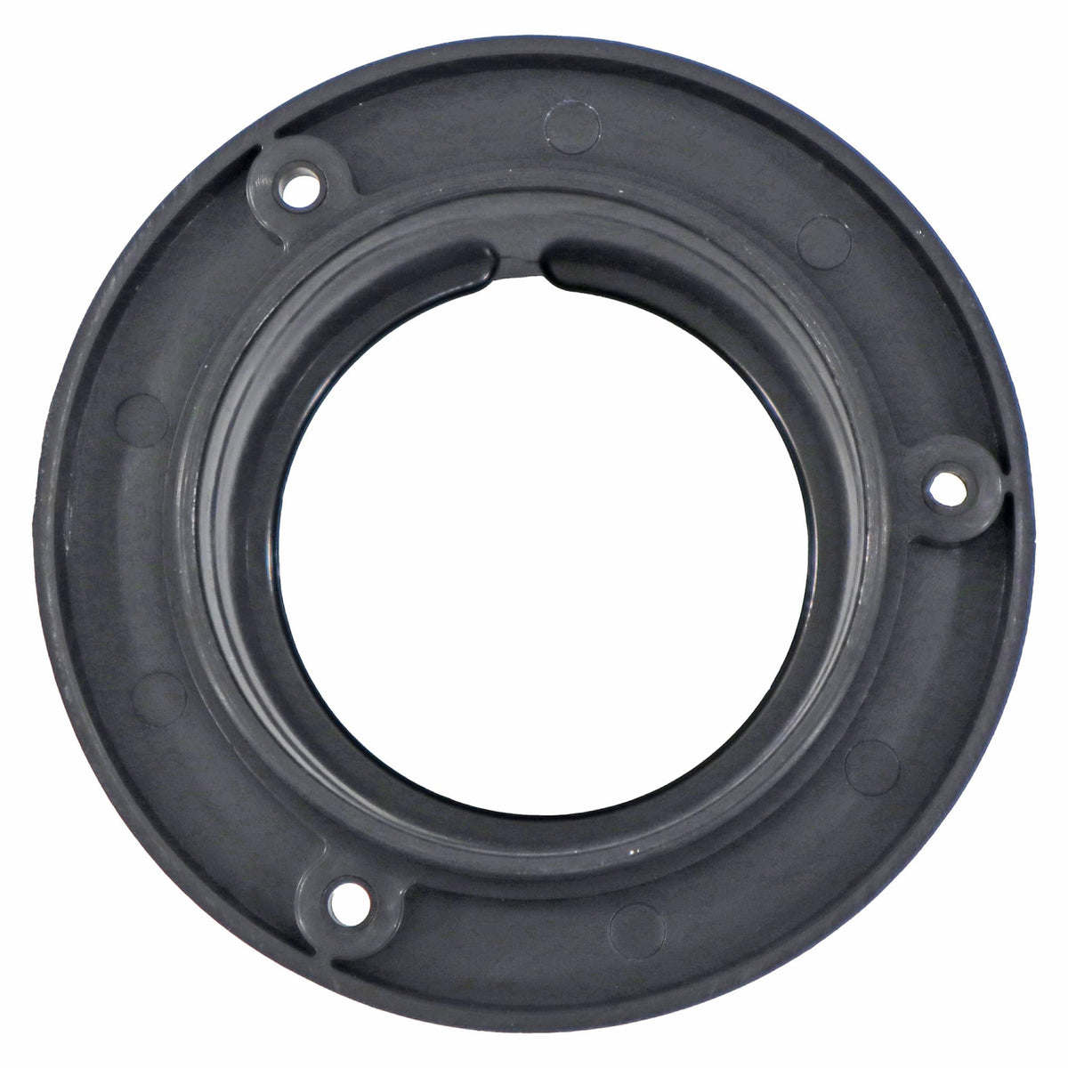 T-H MARINE RF-2.5-1-DP T-H Marine Outboard Rigging Flange – Fits 2-1/2 Inch ID Rigging Hose – Internally Threaded Polypropylene Boat Cable Flange – Black – Flange Only
