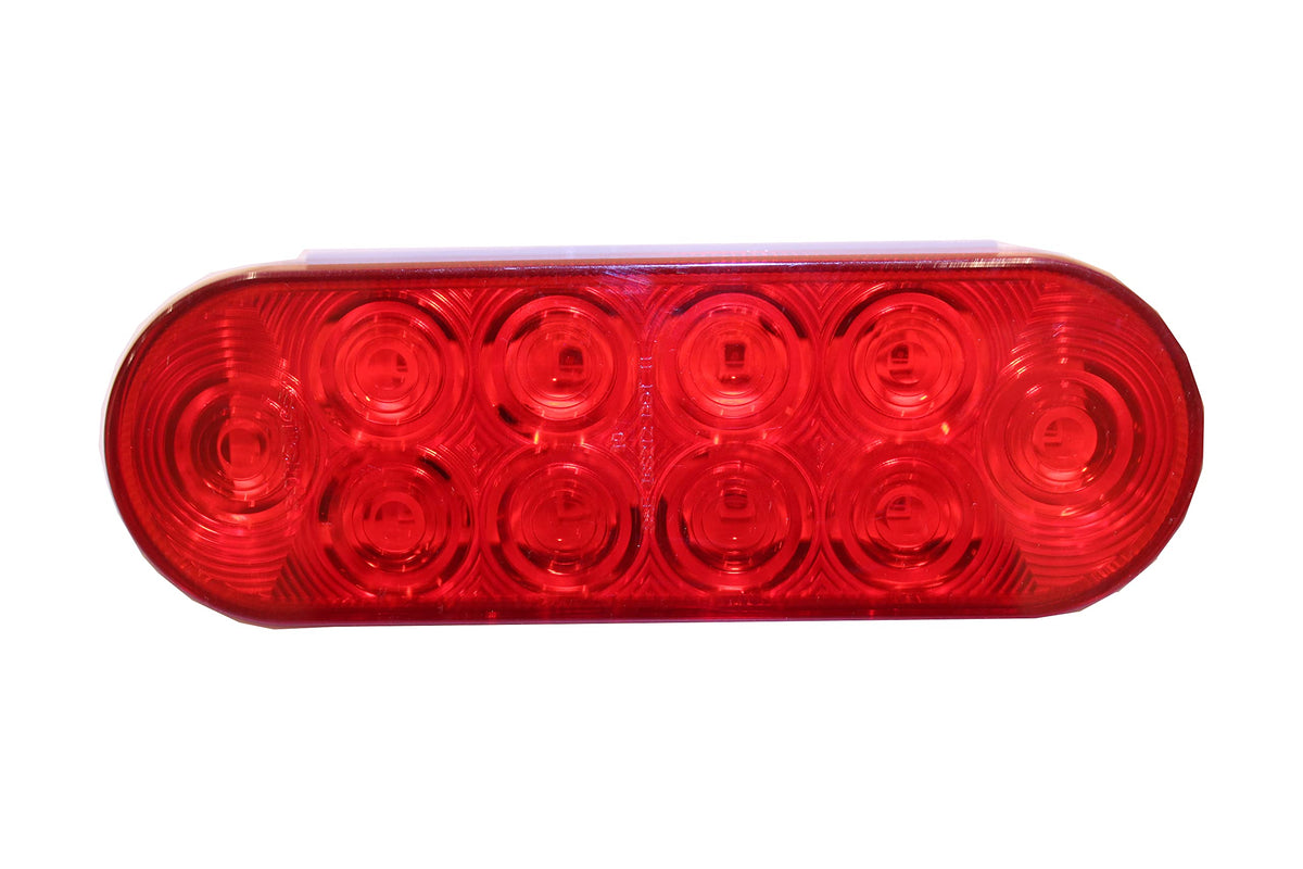 OPTRONICS STL72RB Optronics STL72RB LED TAIL LIGHT 6'GROMMET MOUNT 10D
