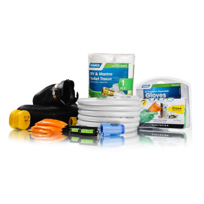 CAMCO 44745 Camco 44745 STARTER KIT LV 6 20' HOSE