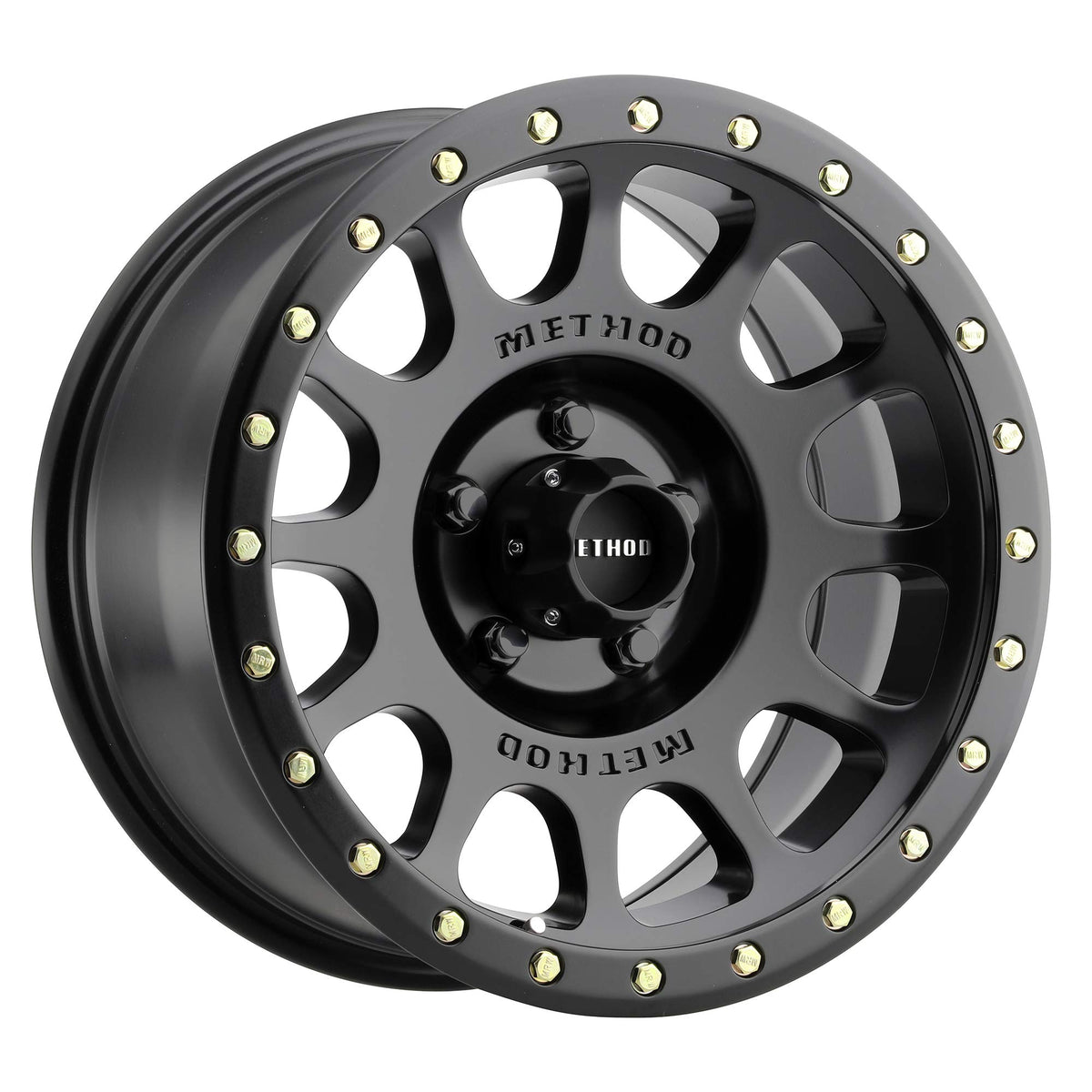 Method Race Wheels MR30521050518N Method Race Wheels 305 NV Matte Black 20x10" 5x5", 18mm offset 4.76" Backspace, MR30521050518N