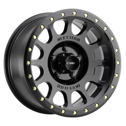 Method Race Wheels MR30521050518N Method Race Wheels 305 NV Matte Black 20x10" 5x5", 18mm offset 4.76" Backspace, MR30521050518N