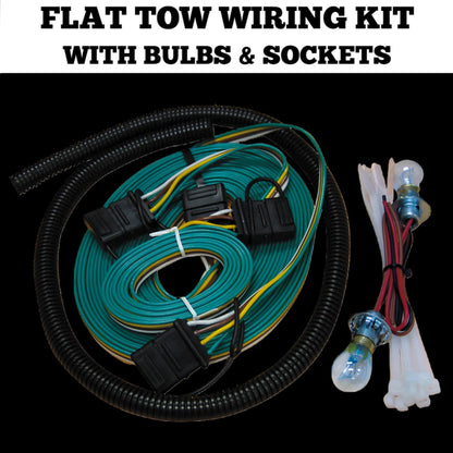 ROADMASTER 155 Roadmaster 155 Universal Taillight Wiring Kit for Towed Vehicles – Sockets fit 1” Diameter Hole – Needs Sufficient Depth to Accommodate Bulbs – Meets Legal Requirements for Towed Vehicle Lighting