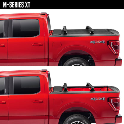 RealTruck 223M-XT RealTruck Roll-N-Lock M-Series XT Retractable Truck Bed Tonneau Cover – 223M-XT – Fits 2019 - 2025 Chevy/GMC Silverado/Sierra 1500 Not compatible with Carbon Pro bed 5' 10" Bed (69.9")