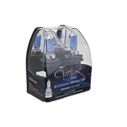 HELLA H71071452 HELLA H71071452 Optilux XB Series 9006XS Xenon White Halogen Bulbs, 12V, 80W, 2 Pack