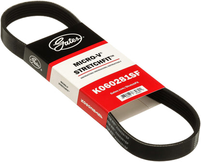 Gates K060281SF Stretch Fit Micro V Serpentine Drive Belt
