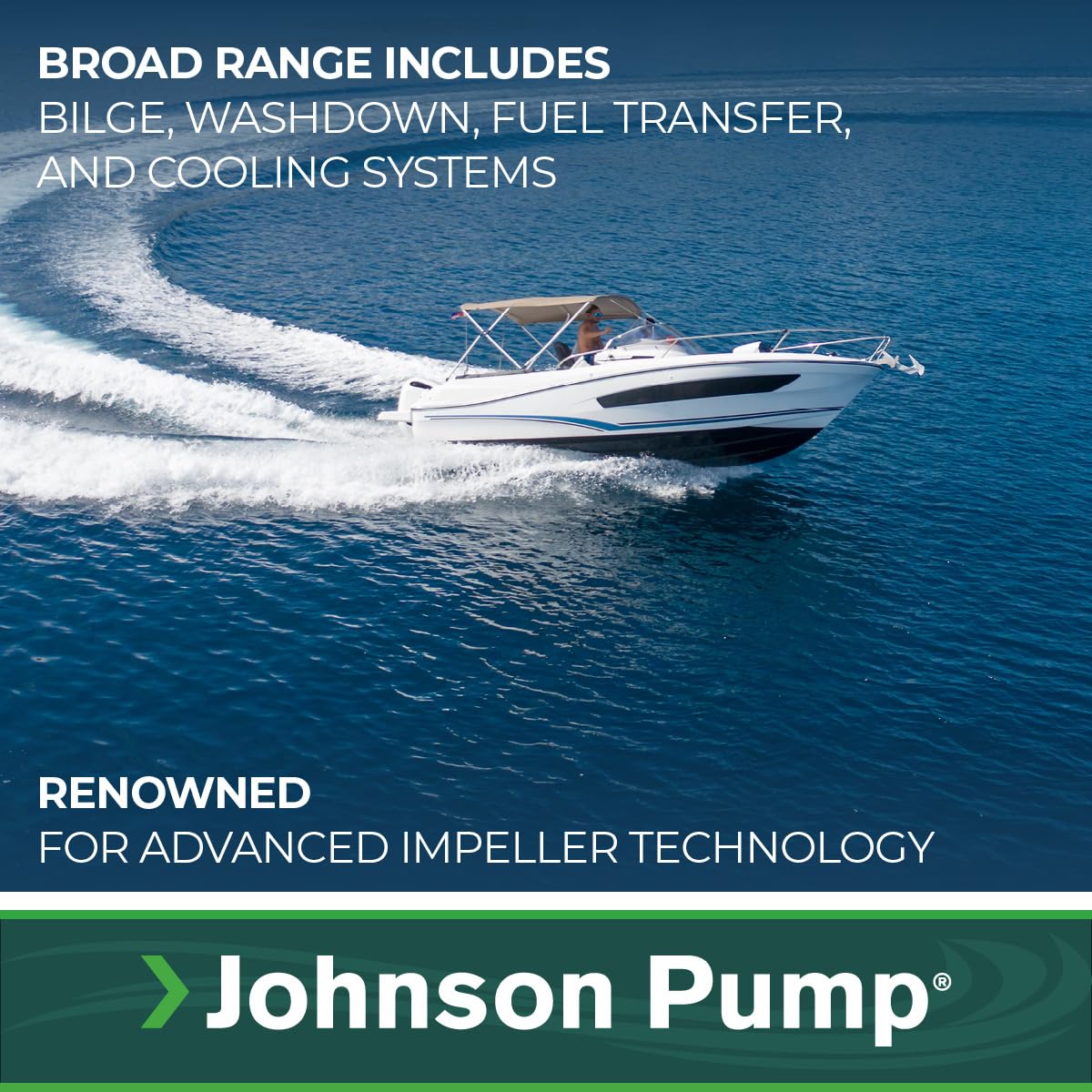 JOHNSON PUMP 10-13626-05 Johnson Pump 10-13626-05 Aqua Void Bilge Pump - 12V, 800 GPH