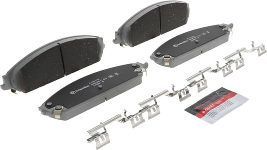 BREMBO P11017N Brembo P11017N Premium Ceramic Front Disc Brake Pad Set CHRYSLER/DODGE/LANCIA OE# K05142559AA