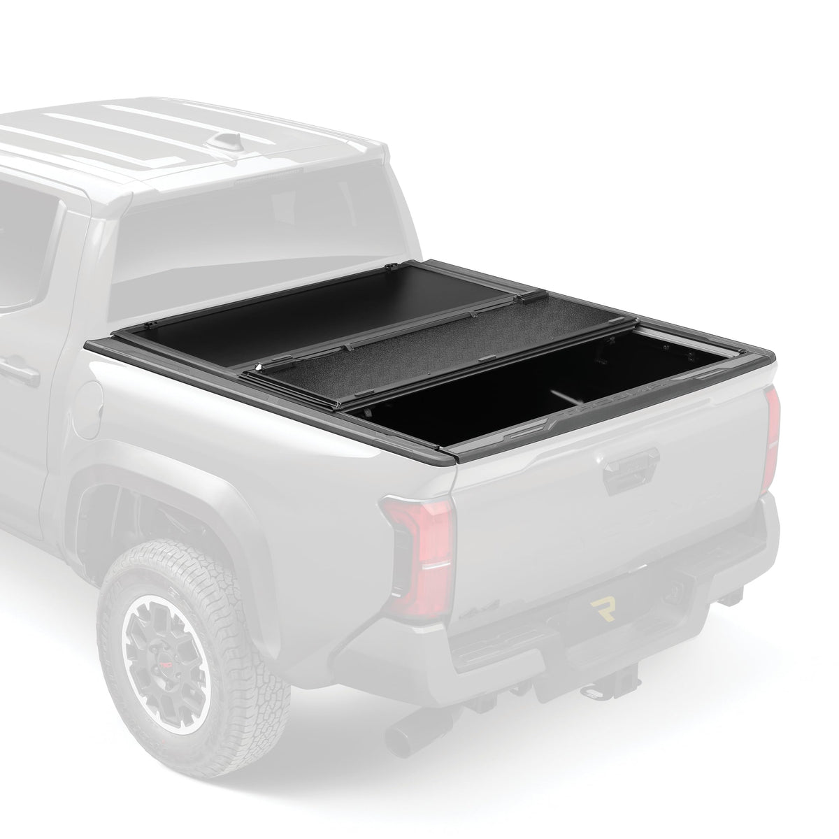 UNDERCOVER SL44009 RealTruck Undercover Select Hard Folding Truck Bed Tonneau Cover | SL44009 | Fits 2007-2021 Toyota Tundra (w/o Cargo Management System) 6' 7" Bed (80.4")