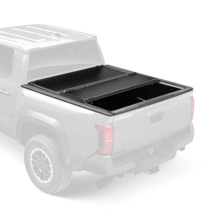 UNDERCOVER SL24033 RealTruck Undercover Select Hard Folding Truck Bed Tonneau Cover | SL24033 | Fits 2024 Ford Ranger 5' Bed (60")