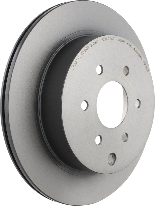 BREMBO 09B52111C02 Brembo 09.B521.11 UV Coated vented Rear Brake Rotor NISSAN OE# 43206EA000