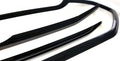 Black Horse Off Road BH-ABS6492BLK Black ABS 3 Pieces Grille Overlay Trims