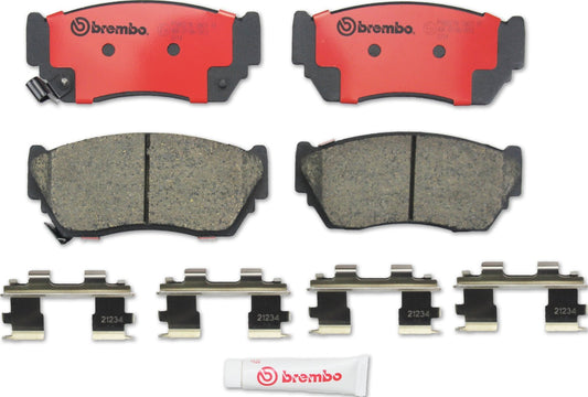 BREMBO P56027N Brembo P56027N Premium Ceramic Front Disc Brake Pad Set BUICK/CADILLAC/NISSAN/OLDSMOBILE OE# D106050Y94