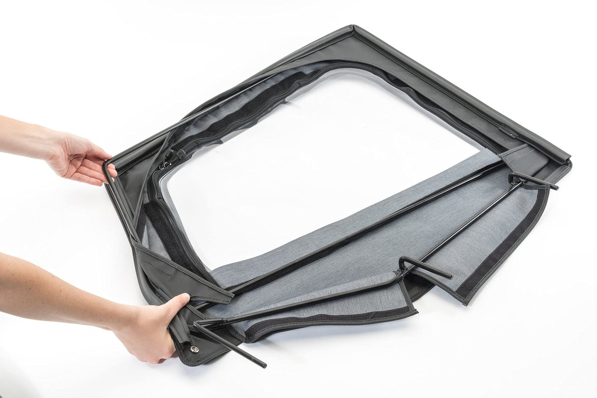 MASTERTOP 15422101 MasterTop 15422101 Soft Top UPPR DR FRMES PR 87-95 WRGLR
