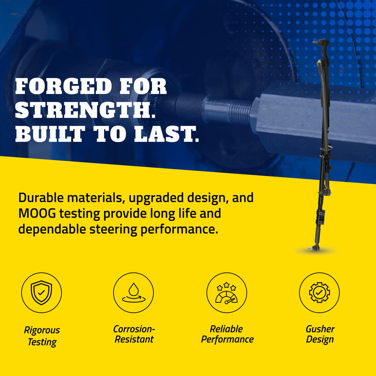 MOOG DS800980A MOOG DS800980A Steering Linkage Assembly for 2006-2008 Dodge Ram 1500
