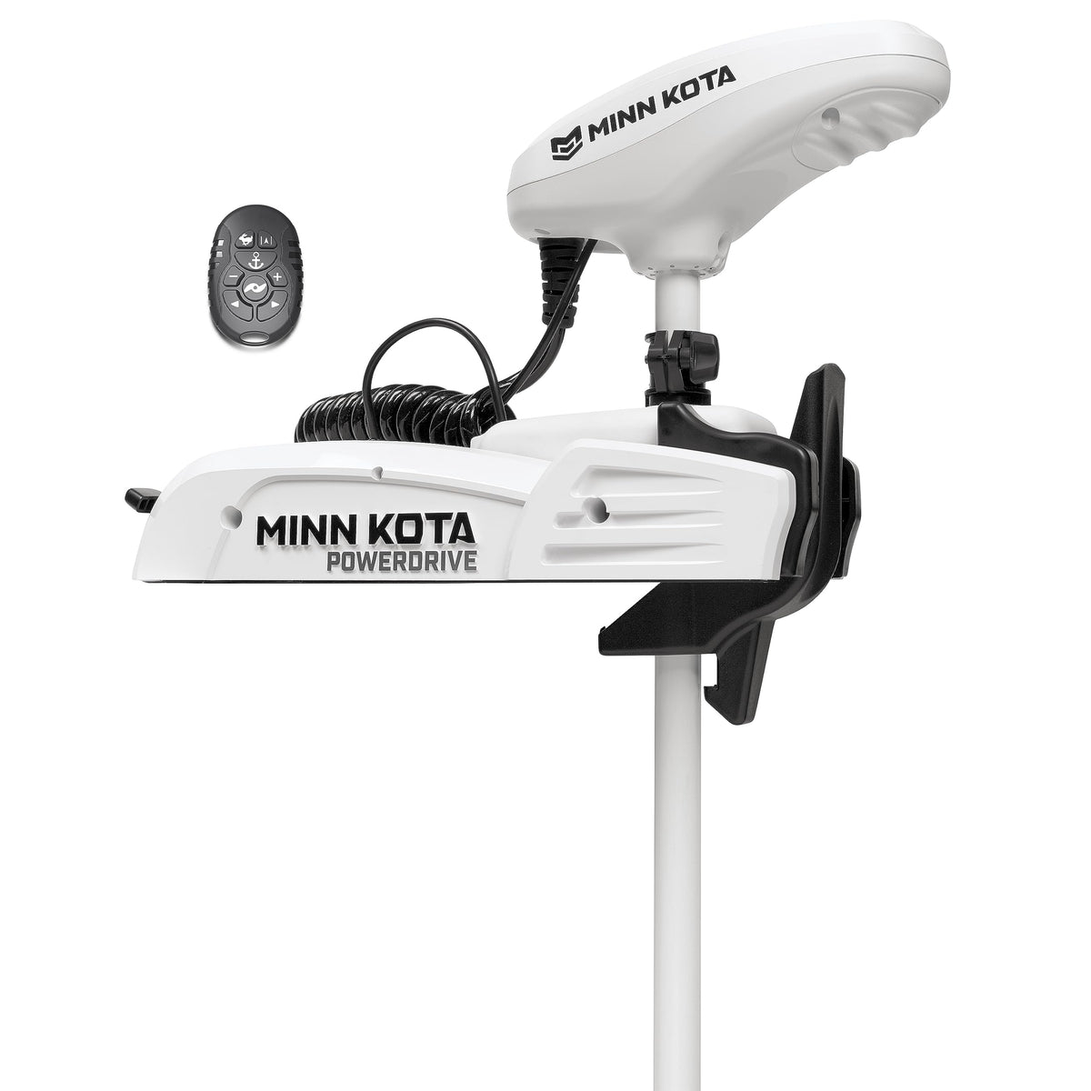 MINN KOTA 1363575 Minn Kota Riptide PowerDrive Bow-Mount Electric Trolling Motor with Mircro Remote – 55 Lb. Thrust, 54 In. Shaft, Saltwater