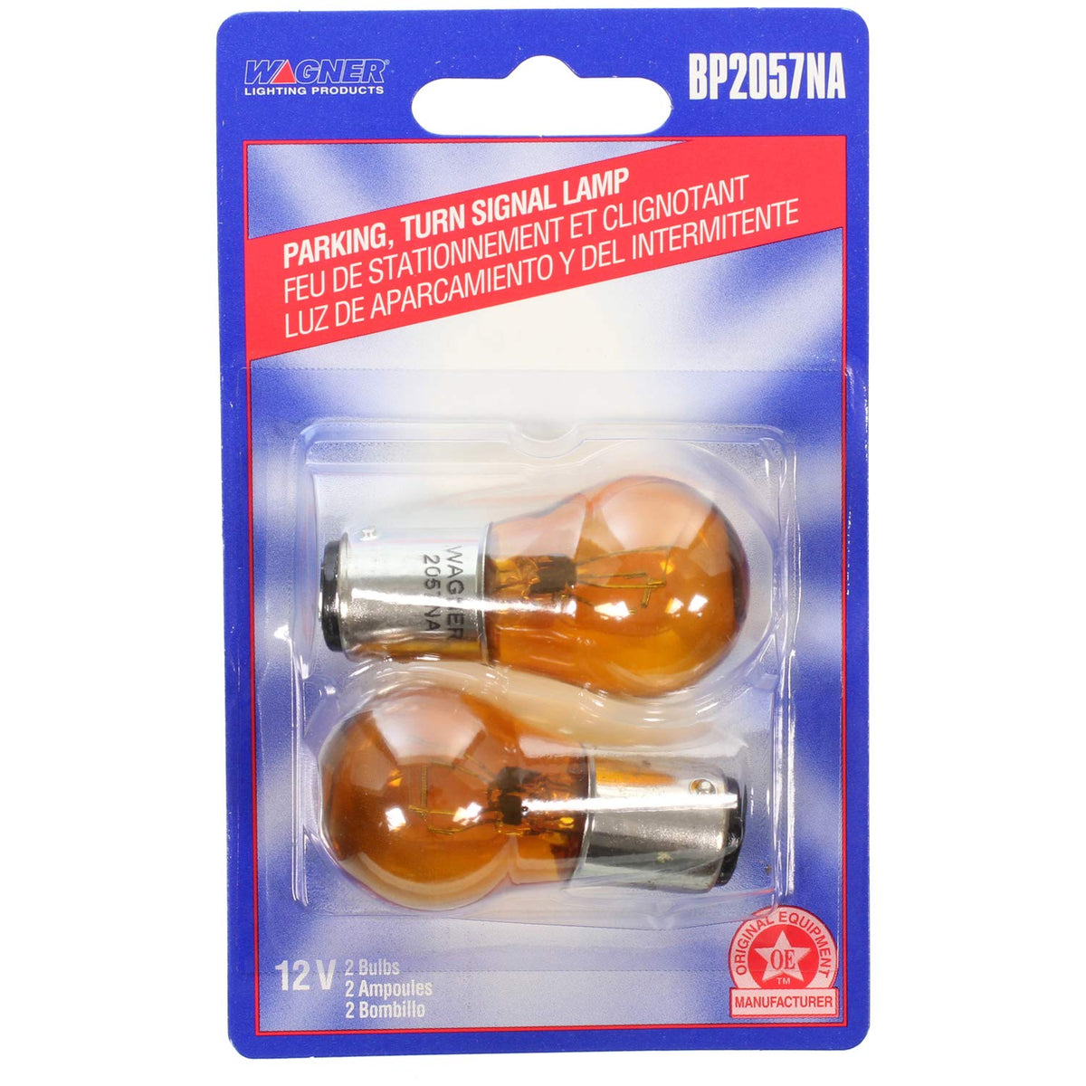 WAGNER BP2057NA Wagner Lighting BP2057NA Standard Multi-Purpose Light Bulb Card of 2