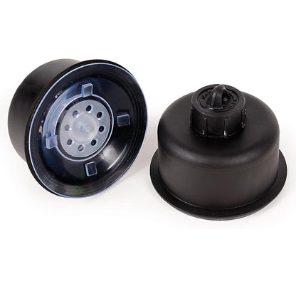 CAMCO 44850 Camco 44850 Gen-Turi Suction Cup Mount, Helps Stabilize Gen-turi Exhaust System to Your RV, Camper or Trailer, No Drilling Required (Pack of 2), Black