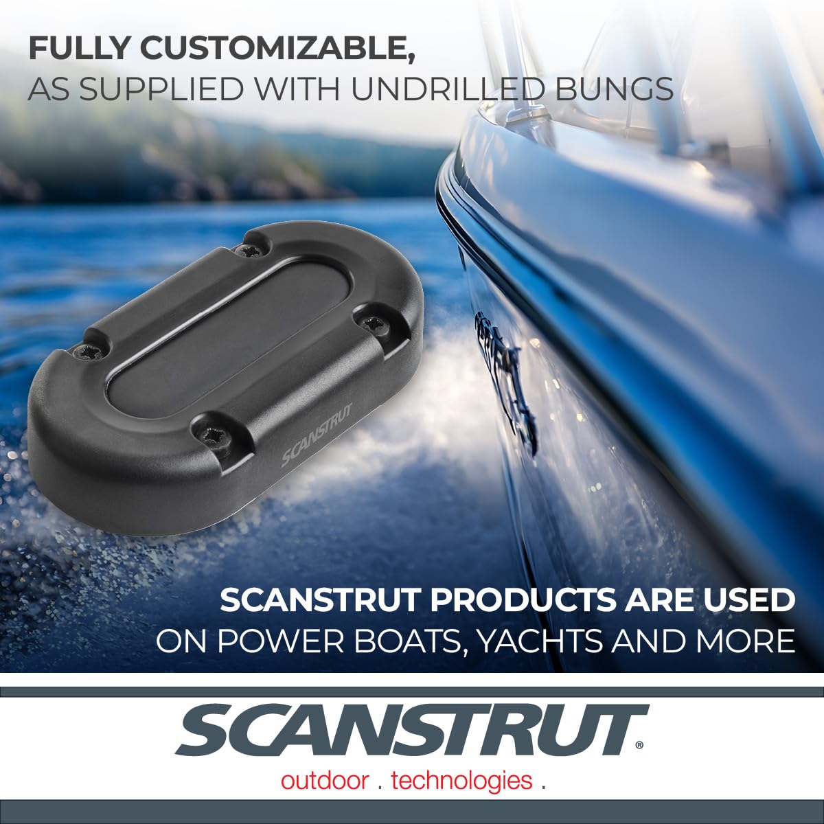 SCANSTRUT DS-MULTI-P-BLK Scanstrut DS-Multi-P-BLK Multi Cable Seal for Cables up to 15mm - Black