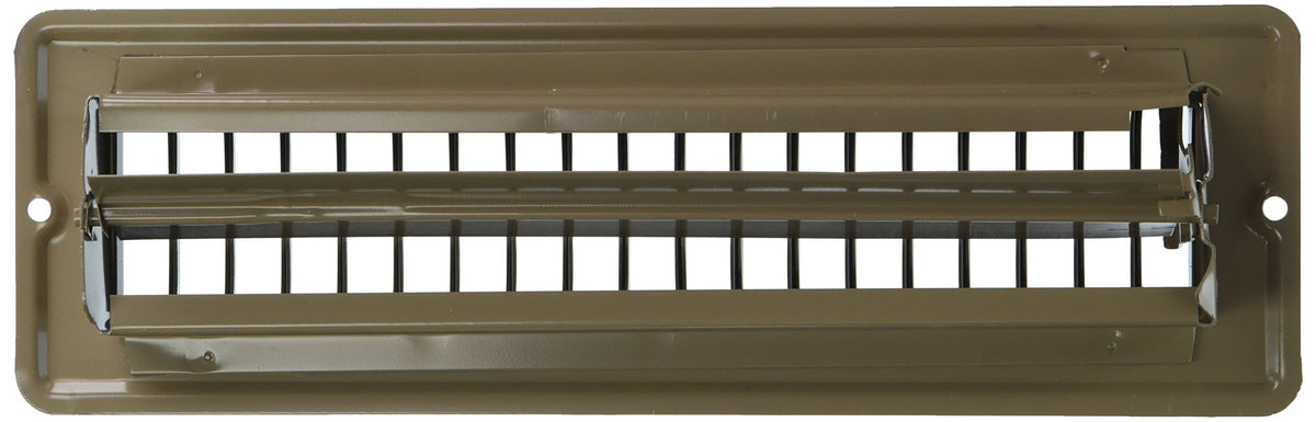 AP PRODUCTS 013-641 AP Products (13641 Brown 2-1/4" x 10" Floor Register