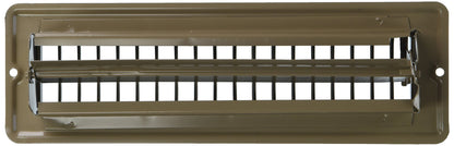 AP PRODUCTS 013-641 AP Products (13641 Brown 2-1/4" x 10" Floor Register