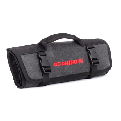 GO RHINO XG1040-01 Go Rhino! Wrench Roll - Large – Open: 26" x 14" (protective flaps folded in) & Closed: 14" x 5 1/2" – XG1040-01