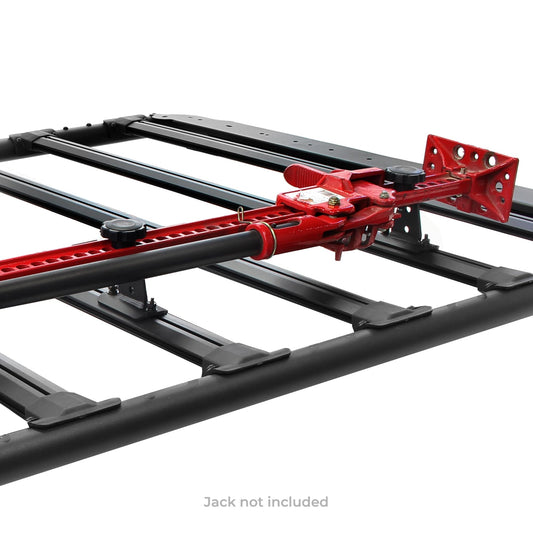 GO RHINO 5950060T Go Rhino Hi-Lift Jack Mount Brackets | Mild Steel, Textured Black | 5950060T