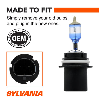 SYLVANIA 35618 SYLVANIA 9007 SilverStar Ultra Halogen Headlight Bulb, 2 Bulbs