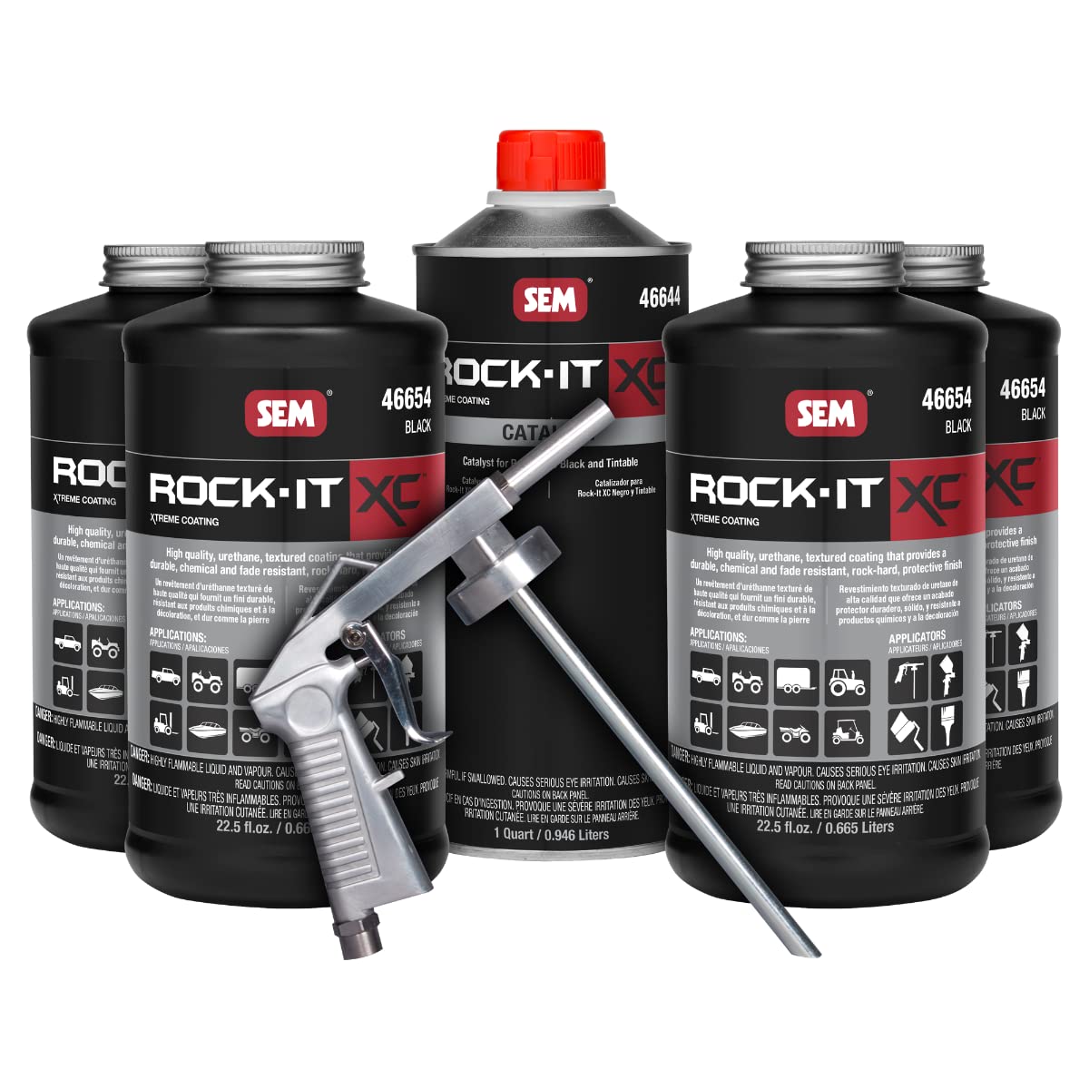 SEM PRODUCTS 46650 Sem Products 46650 ROCK-IT XC BLACK KIT