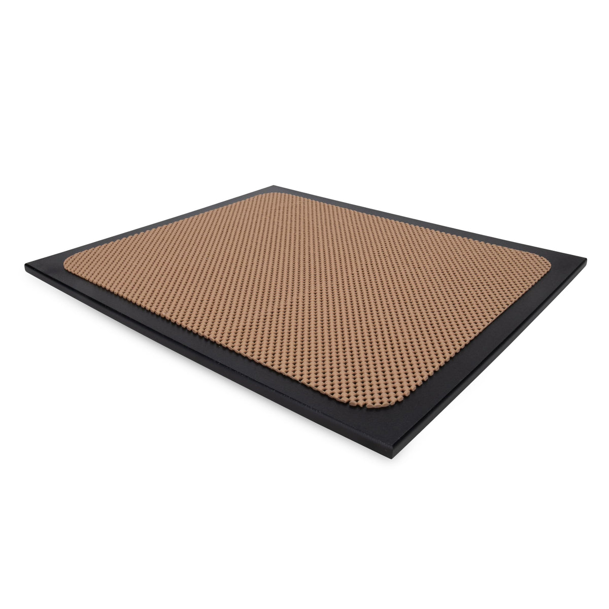 CAMCO 43704 Camco Decor Mate RV Stove Topper & Cutting Board – Black, Non-Skid, Durable Polyethylene – Adds Counter Space & Eliminates Rattling – 17" x 19.5" x 0.5" (43704)