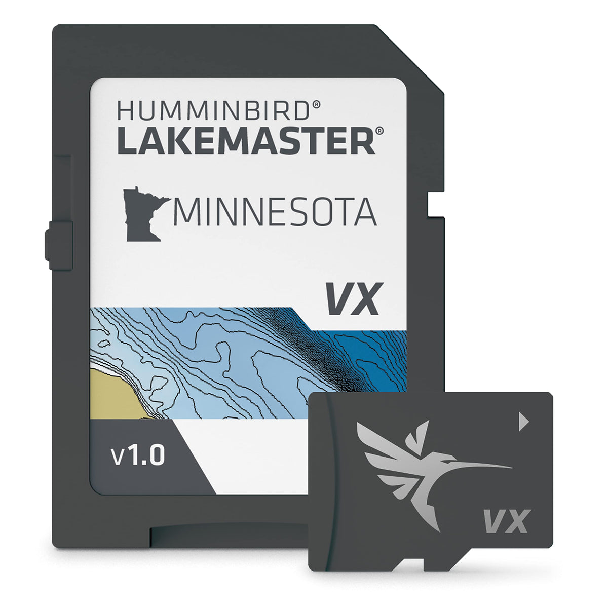 HUMMINBIRD 601006-1 Humminbird LakeMaster Minnesota V1 Map SD Card for Fish Finders