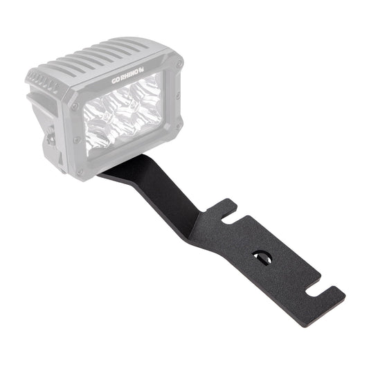 GO RHINO 732325T Go Rhino XE Hood Hinge Cube Light Mount | Mild Steel, Textured Black | 732325T | Fits 2017-2023 Nissan Titan