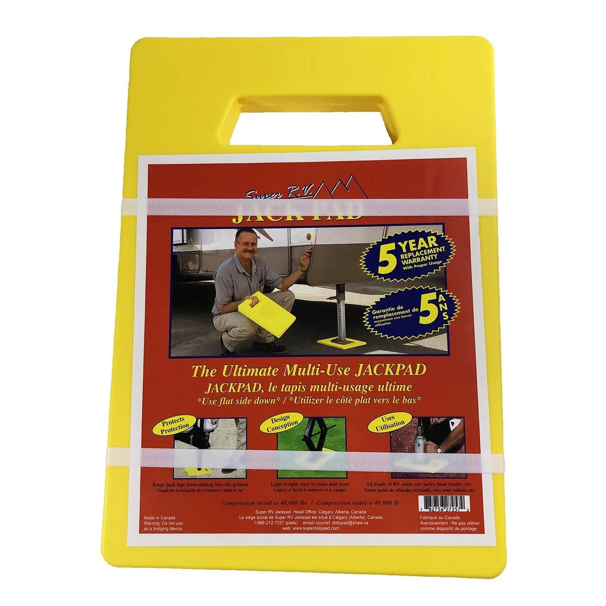 AP PRODUCTS 007-27257 Ap Products 007-27257 SUPER RV JACK PAD 2/PACK