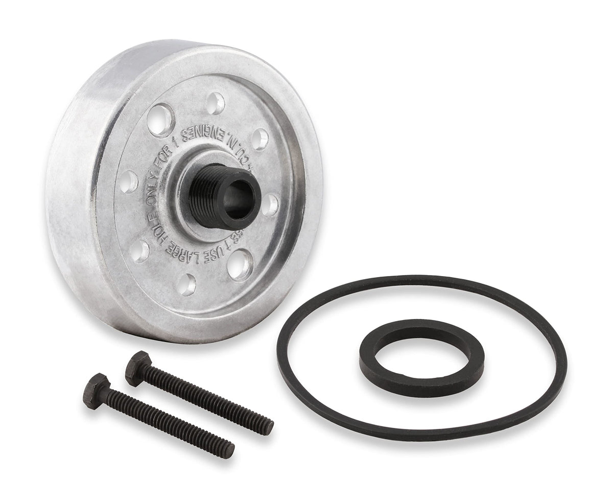 MR GASKET 1270 Mr. Gasket - 1270 Oil Filter Conversion Kit Chev V8, Silver
