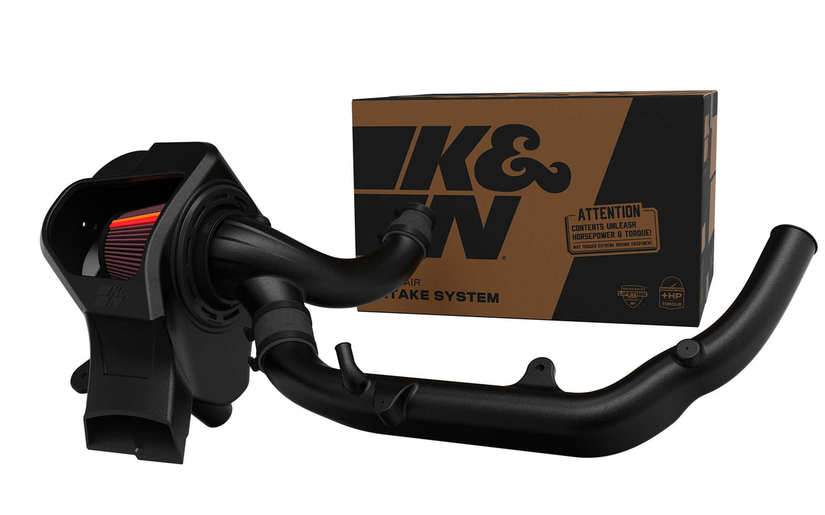 K&N FILTER 50-2630 K&N NextGen Cold Air Intake System: High-Flow Cotton Filter: Compatible with 2024-2025 FORD Ranger; 50-2630