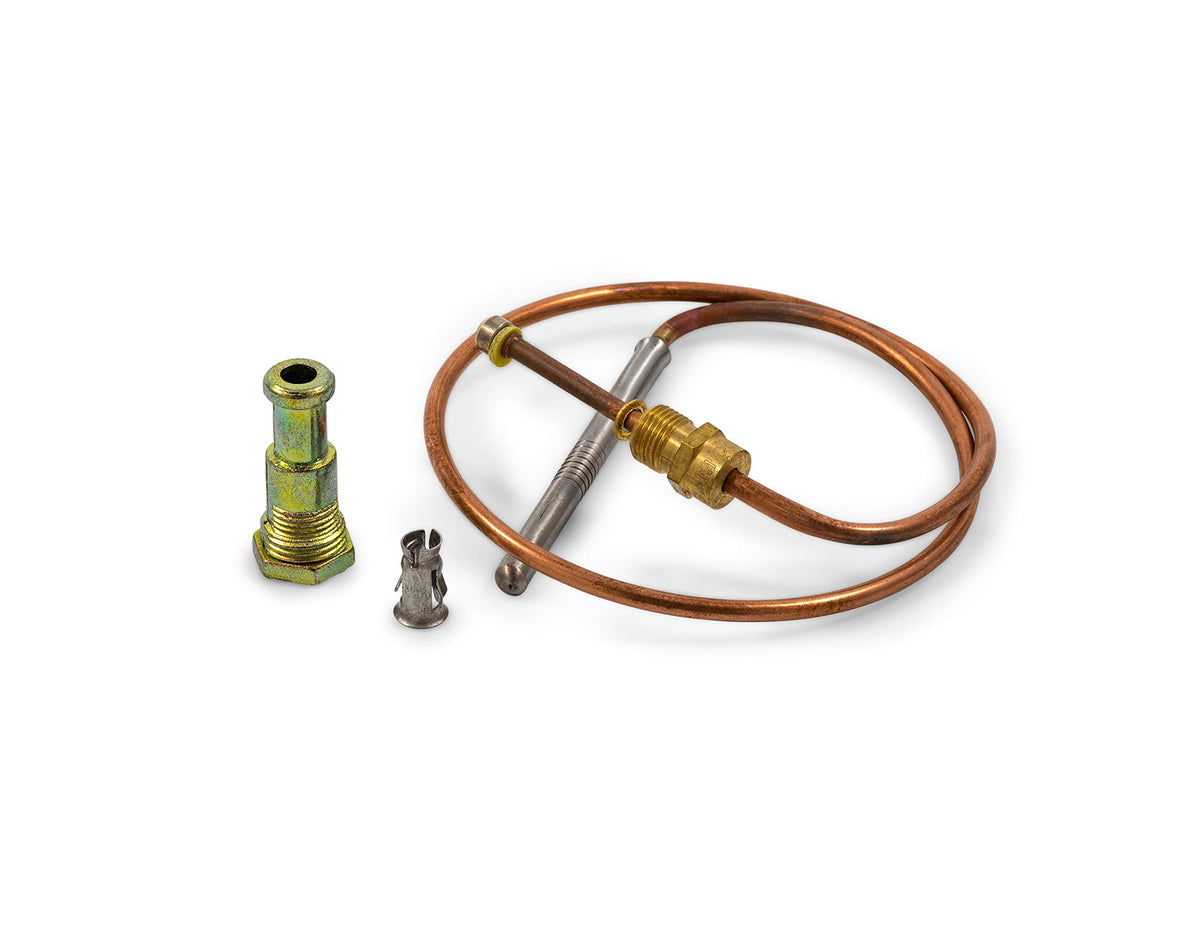 CAMCO 09273 Camco Camper/RV 18-Inch Thermocouple Kit | Features Multi-Thread & Clip-On Positioning Adapters (09273)