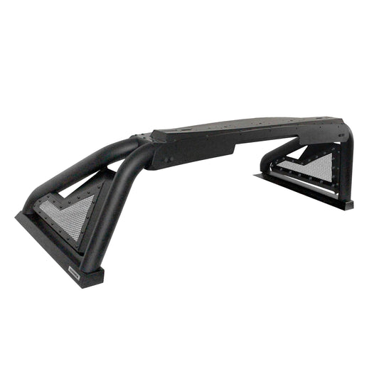 GO RHINO 911000T Go Rhino Sport Bar 2.0 w/Mounting for up to 6" Individual Lights & LED Light Bars up to 40" | Mild Steel, Textured Black | 911000T | Fits 15-24 Ford F-150 & Other Full Size Trucks (See Description)