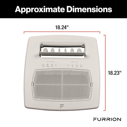 FURRION LLC FACT18MA-PS-AM Furrion Chill Cube Non-Ducted Air Distribution Box (R32) with Operating Panel, Remote Control, Detachable Filters, White - FACT18MA-PS-AM