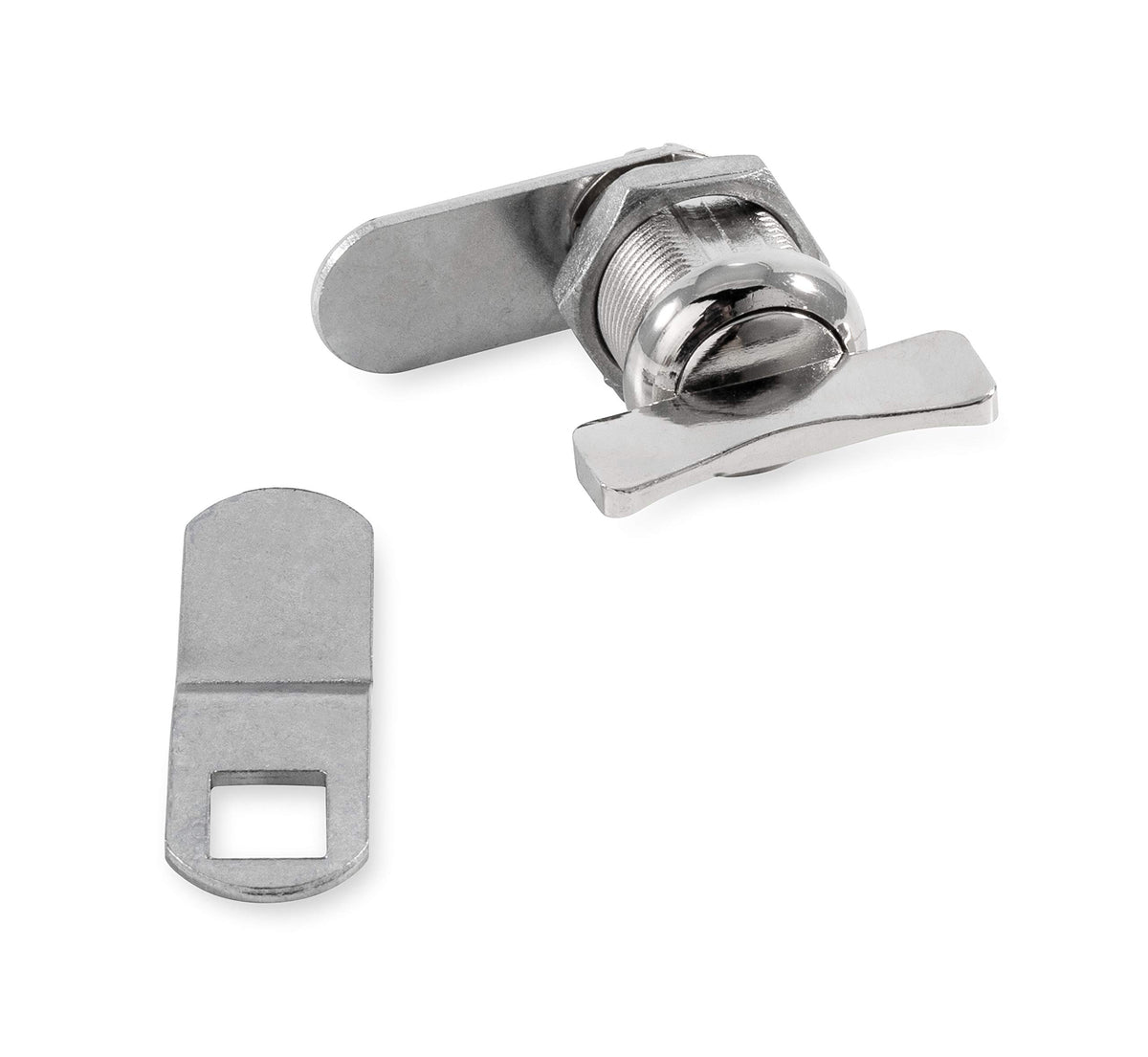 CAMCO 44323 Camco 44323 7/8" Thumb Operated Offset Cam Lock, Multicolor