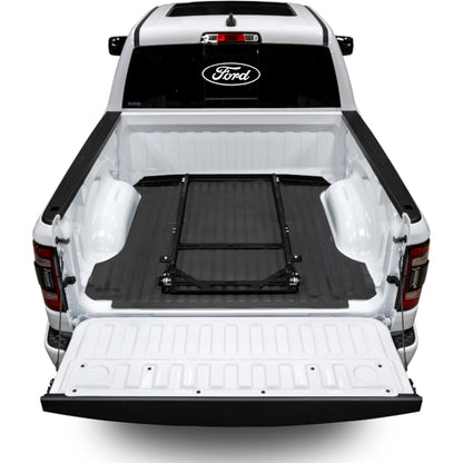 BEDSLIDE BSA-FM5870 Bedslide No-Drill Truck Bed Brackets, for Truck Bed Organizer, Fits Ford Ranger, Years 2019-2023, 5’ or 6' Truck Bed, Black