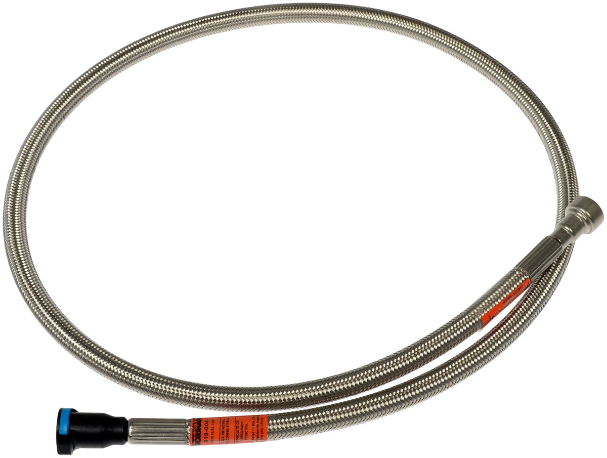 DORMAN 819-004 Dorman 819-004 Flexible Stainless Steel Braided Fuel Line Compatible with Select Chevrolet/Pontiac Models (OE FIX)