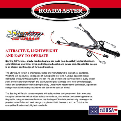 ROADMASTER 576 Roadmaster 576 Sterling All Terrain Tow Bar