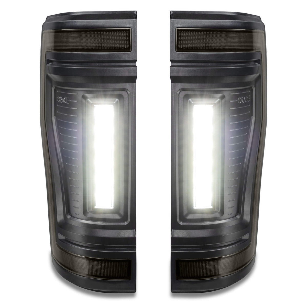 Oracle 5896-504-T Oracle Lighting - Black Series Flush Mount LED Tail Lights for 2017-2022 Ford F-250/350 Superduty - Tinted Lens