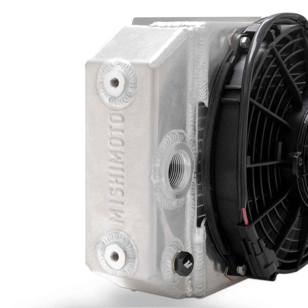 MISHIMOTO MMRAD-UNI-DRGN Mishimoto MMRAD-UNI-DRGN Drag Race Performance Aluminum Radiator, Universal 9", Natural