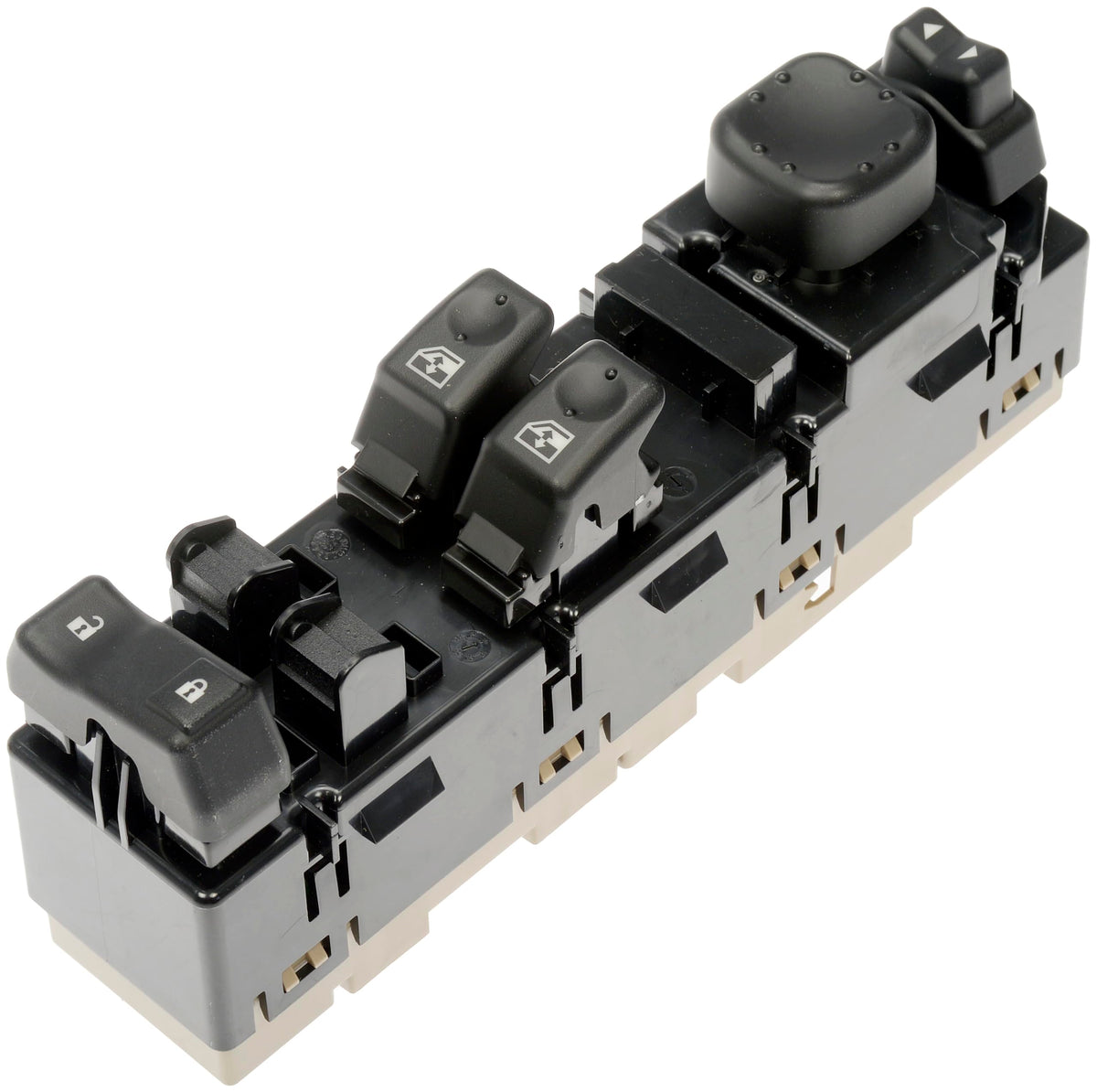 DORMAN 920-023 Dorman 920-023 Front Driver Side Master Window Switch Assembly - 5 Button Compatible with Select Chevrolet/GMC Models